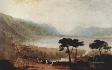 モントルー・ターナーの風景から見たレマン湖 Oil Paintings